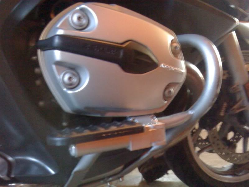 Highways pegs R1200RT's with Wunderlich Engine Guards